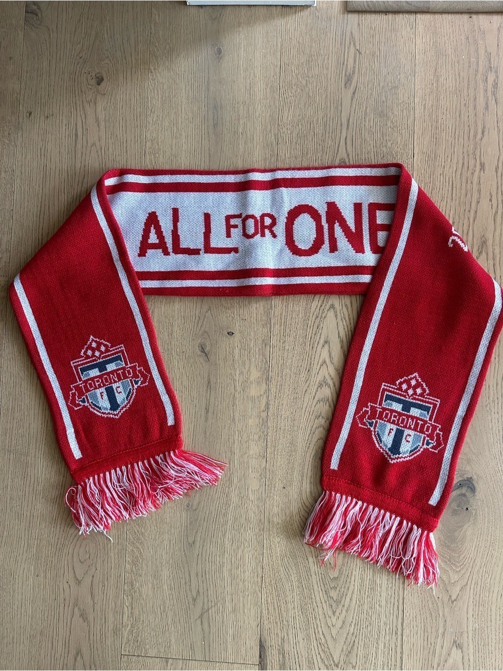 FIFA TFC " ALL FOR ONE" SPORTS SCARF OFFICIAL MERCH SOCCER SCARF ⚽️WORLD CUP⚽️